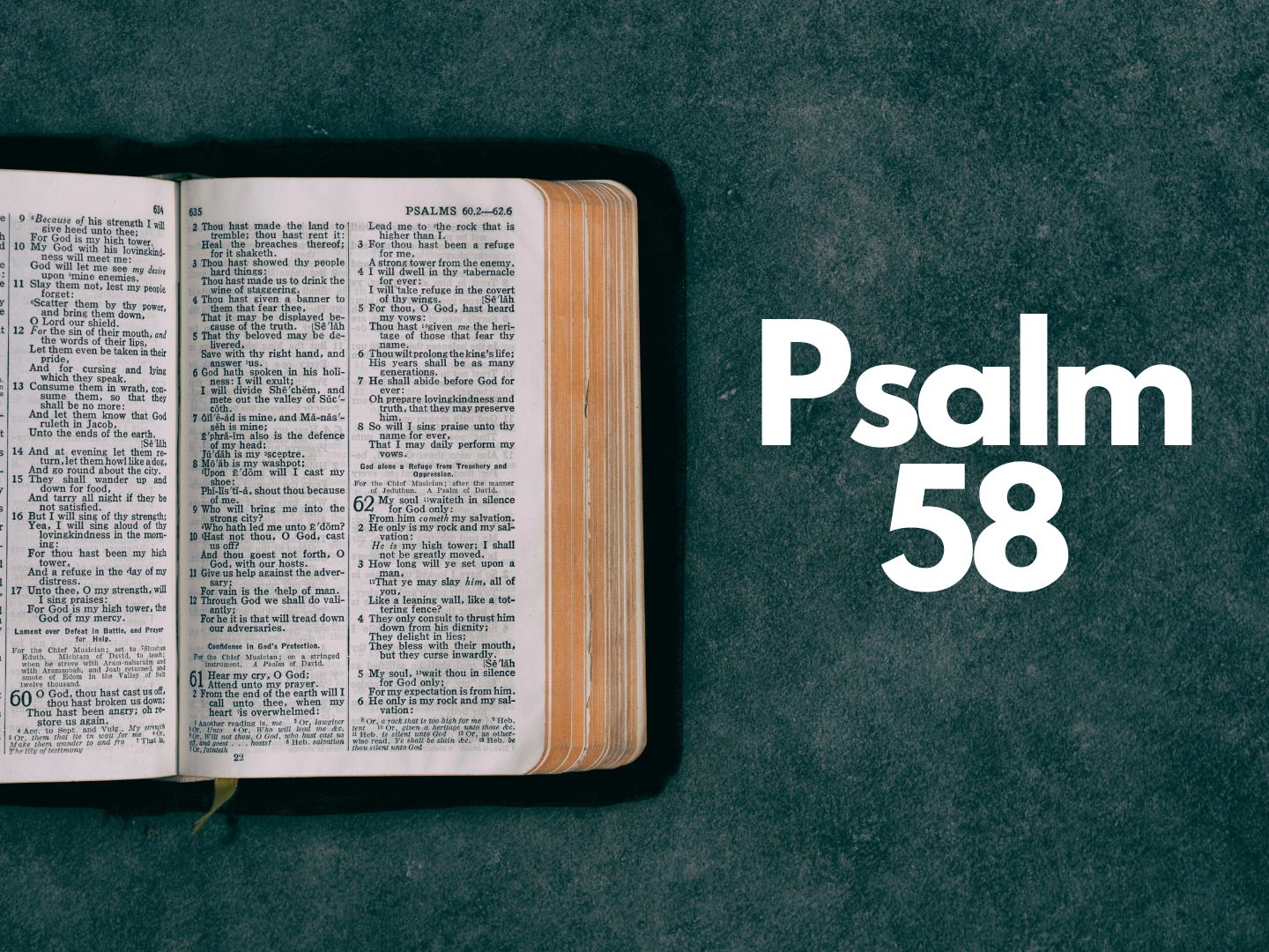 Psalm 58